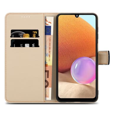 Samsung Galaxy A32 4G Pungetui Cover Case (Sort)
