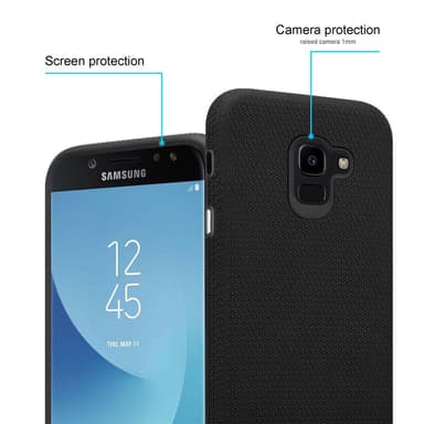 Samsung Galaxy J5 2017 Etui Case Cover (Sort)