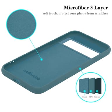 Google PIXEL 6 PRO Cover Etui Case (Grøn)