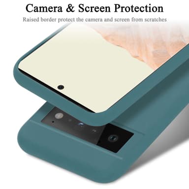 Google PIXEL 6 PRO Cover Etui Case (Grøn)