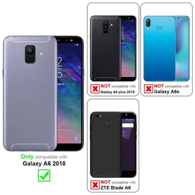 Samsung Galaxy A6 2018 Cover Etui Case (Lyserød)