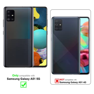 Samsung Galaxy A51 5G Cover Etui Case (Blå)