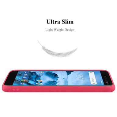 Cover Nokia 6.1 Etui Case (Rød)