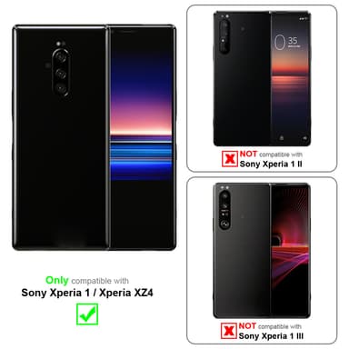 Sony Xperia 1 / Xperia XZ4 Cover Etui Case (Rød)