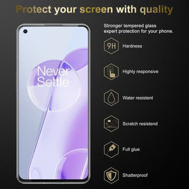 OnePlus 9RT 5G Skærmbeskytter Beskyttelsesglas