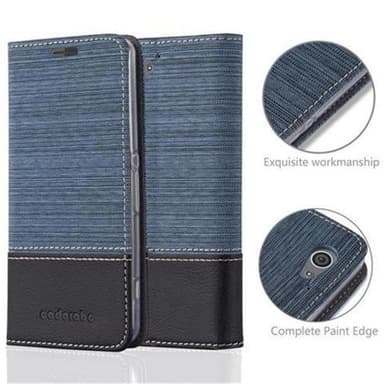 Sony Xperia Z2 COMPACT Pungetui Cover Case (Blå)