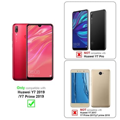 Huawei Y7 2019 / Y7 PRIME 2019 Cover Etui Case (Grøn)