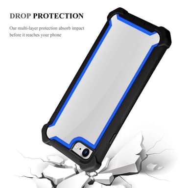 iPhone 7 / 7S / 8 / SE 2020 Etui Case Cover (Blå)