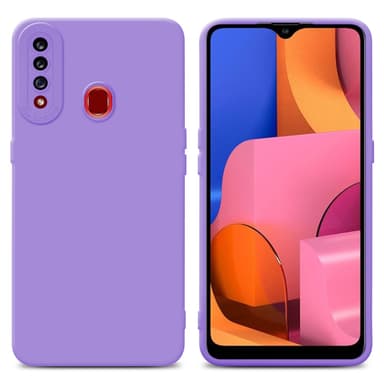 Samsung Galaxy A20s Cover Etui Case (Lilla)