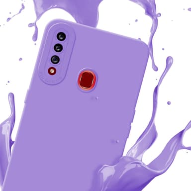 Samsung Galaxy A20s Cover Etui Case (Lilla)
