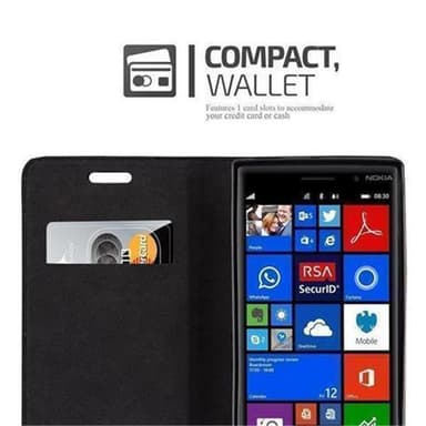 Nokia Lumia 830 Cover Etui Case (Brun)