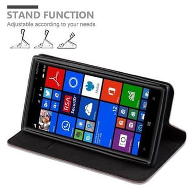 Nokia Lumia 830 Cover Etui Case (Brun)