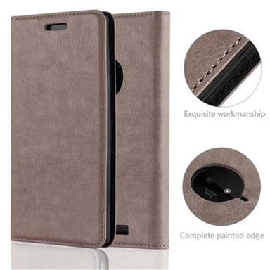 Nokia Lumia 830 Cover Etui Case (Brun)