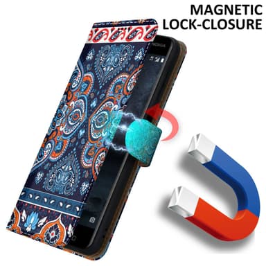 Nokia 6.1 Pungetui Cover Case (Blå)