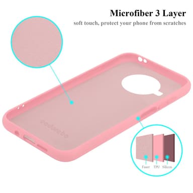 Xiaomi Mi 10T LITE Cover Etui Case (Lyserød)