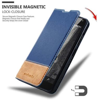Nokia Lumia 650 Etui Case Cover (Blå)