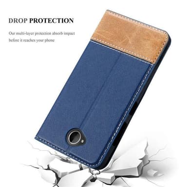 Nokia Lumia 650 Etui Case Cover (Blå)