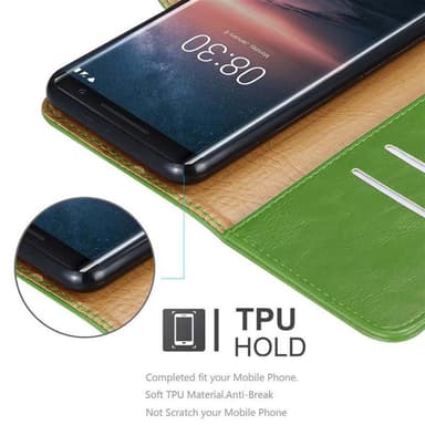 Cover Nokia 8 Sirocco Etui Case (Grøn)