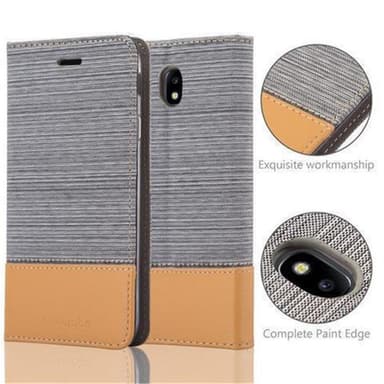Samsung Galaxy J7 2017 Pungetui Cover Case (Grå)