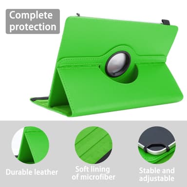 GoClever Quantum 2 1010 Mobile Pungetui Cover (Grøn)