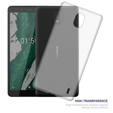 Nokia 1 PLUS Cover TPU Etui (Hvid)