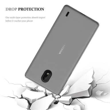 Nokia 1 PLUS Cover TPU Etui (Hvid)