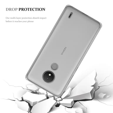 Nokia C21 Cover TPU Etui (Gennemsigtig)