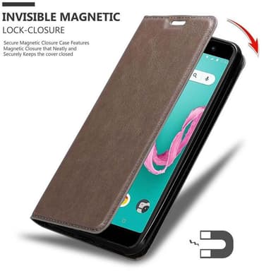 WIKO LENNY 5 Cover Etui Case (Brun)