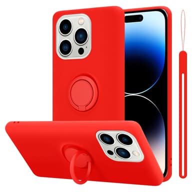 iPhone 14 PRO Cover Etui Case (Rød)