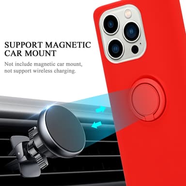 iPhone 14 PRO Cover Etui Case (Rød)