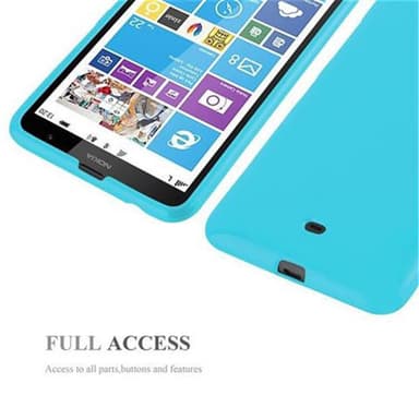 Nokia Lumia 1320 Etui Case Cover (Blå)