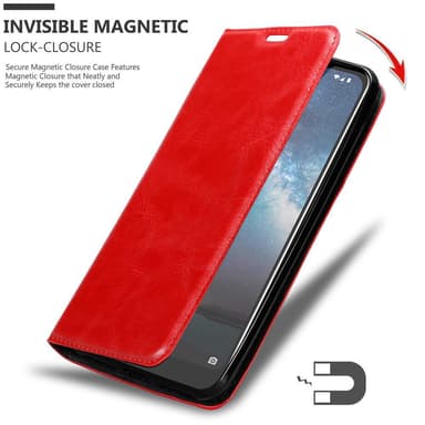 Nokia 2.2 Cover Etui Case (Rød)