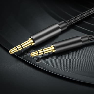 Aux-kabel 3,5 mm lydkabel 3m Stereo jack-kabel