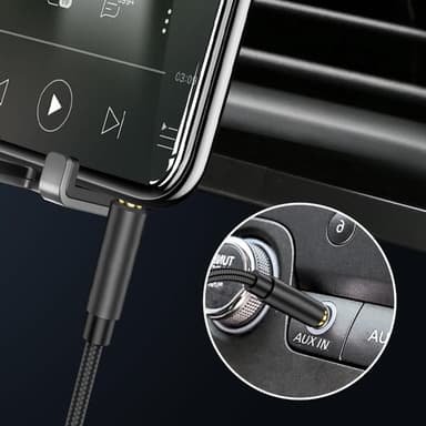 Aux-kabel 3,5 mm lydkabel 3m Stereo jack-kabel