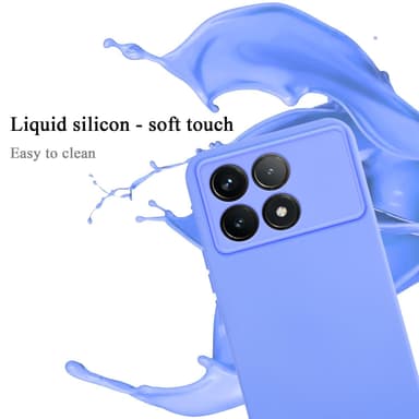 Xiaomi Poco F6 Pro Cover Etui Case (Lilla)