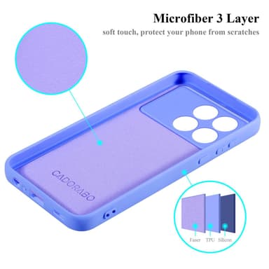 Xiaomi Poco F6 Pro Cover Etui Case (Lilla)