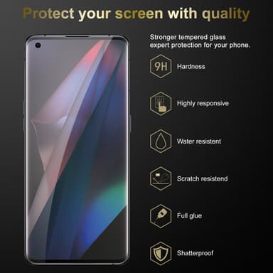 Oppo FIND X3 PRO Skærmbeskytter Beskyttelsesglas