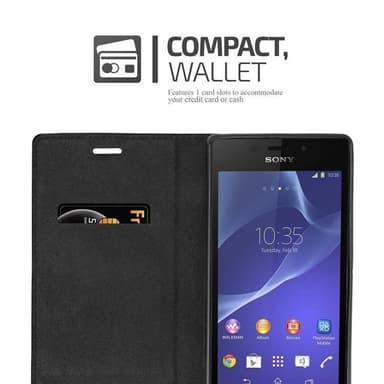 Sony Xperia M2 / M2 AQUA Cover Etui Case (Brun)