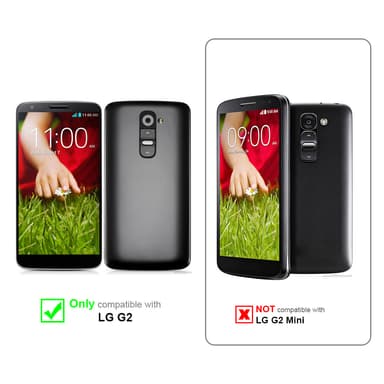 LG G2 Pungetui Cover (Hvid)