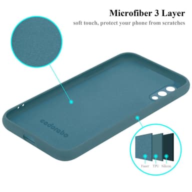 Samsung Galaxy A02 / M02 Cover Etui Case (Grøn)