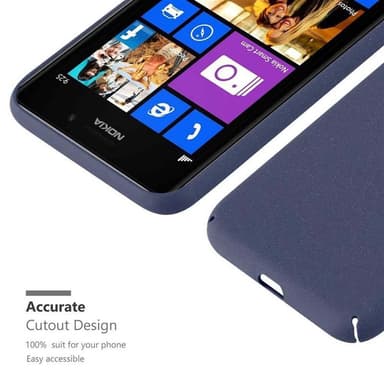 Nokia Lumia 925 Cover Etui Case (Blå)