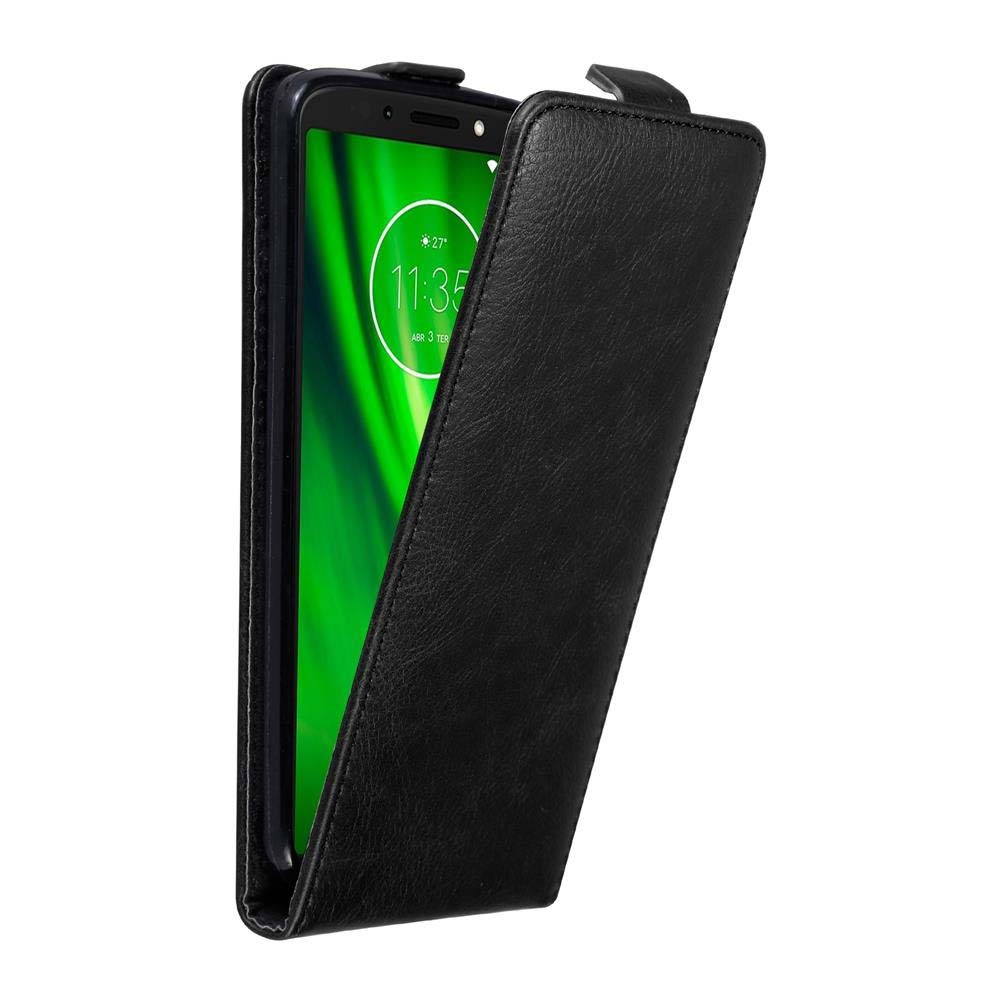Motorola MOTO E5 / G6 PLAY Pungetui Flip Cover (Sort)
