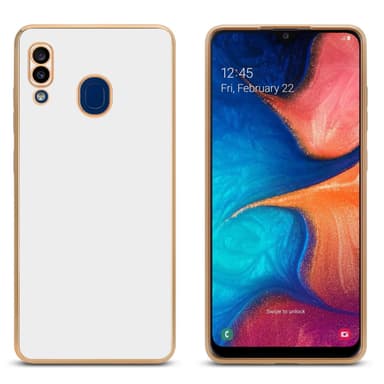 Samsung Galaxy A20 / A30 / M10s Cover Etui Case (Hvid)
