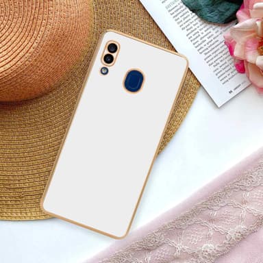 Samsung Galaxy A20 / A30 / M10s Cover Etui Case (Hvid)