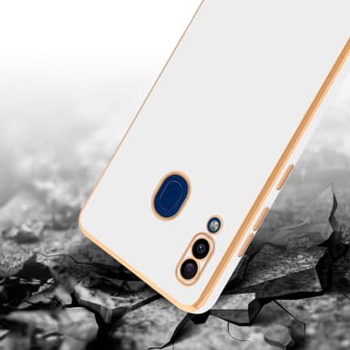 Samsung Galaxy A20 / A30 / M10s Cover Etui Case (Hvid)