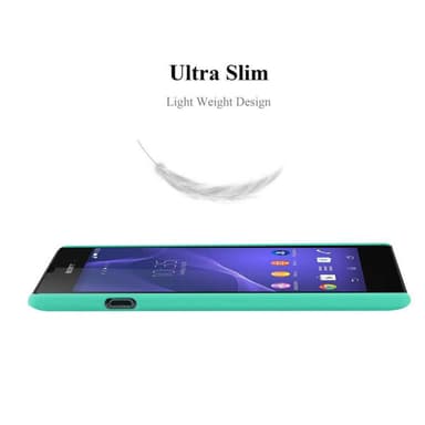 Sony Xperia T3 Cover Etui Case (Grøn)