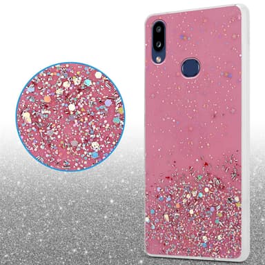 Samsung Galaxy A10s / M01s Cover Etui Case (Lyserød)