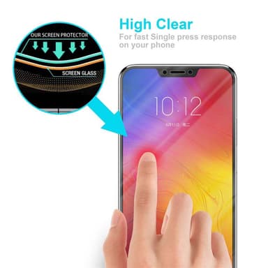 Lenovo Z5 Skærmbeskytter Beskyttelsesglas