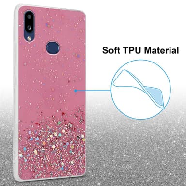 Samsung Galaxy A10s / M01s Cover Etui Case (Lyserød)