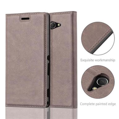 Sony Xperia M2 / M2 AQUA Cover Etui Case (Brun)